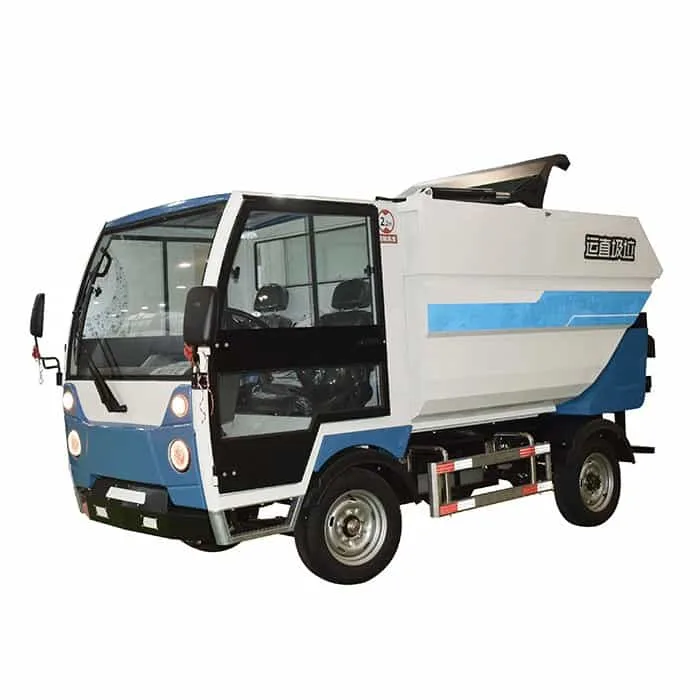 Caminhão elétrico compactador de resíduos F4RF2A