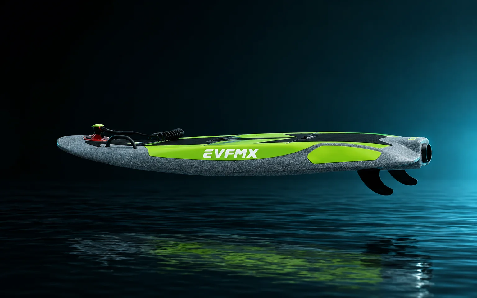 Prancha de surf elétrica EVFMX Rider H1 — 12 kW