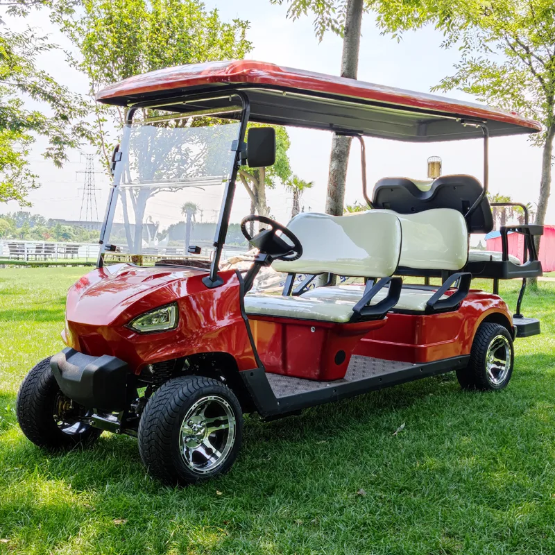 Carrinho de golfe elétrico F4GF42A — 6 lugares