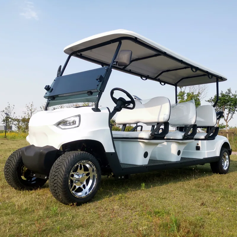 Carrinho de golfe elétrico F4GF60A — 6 lugares