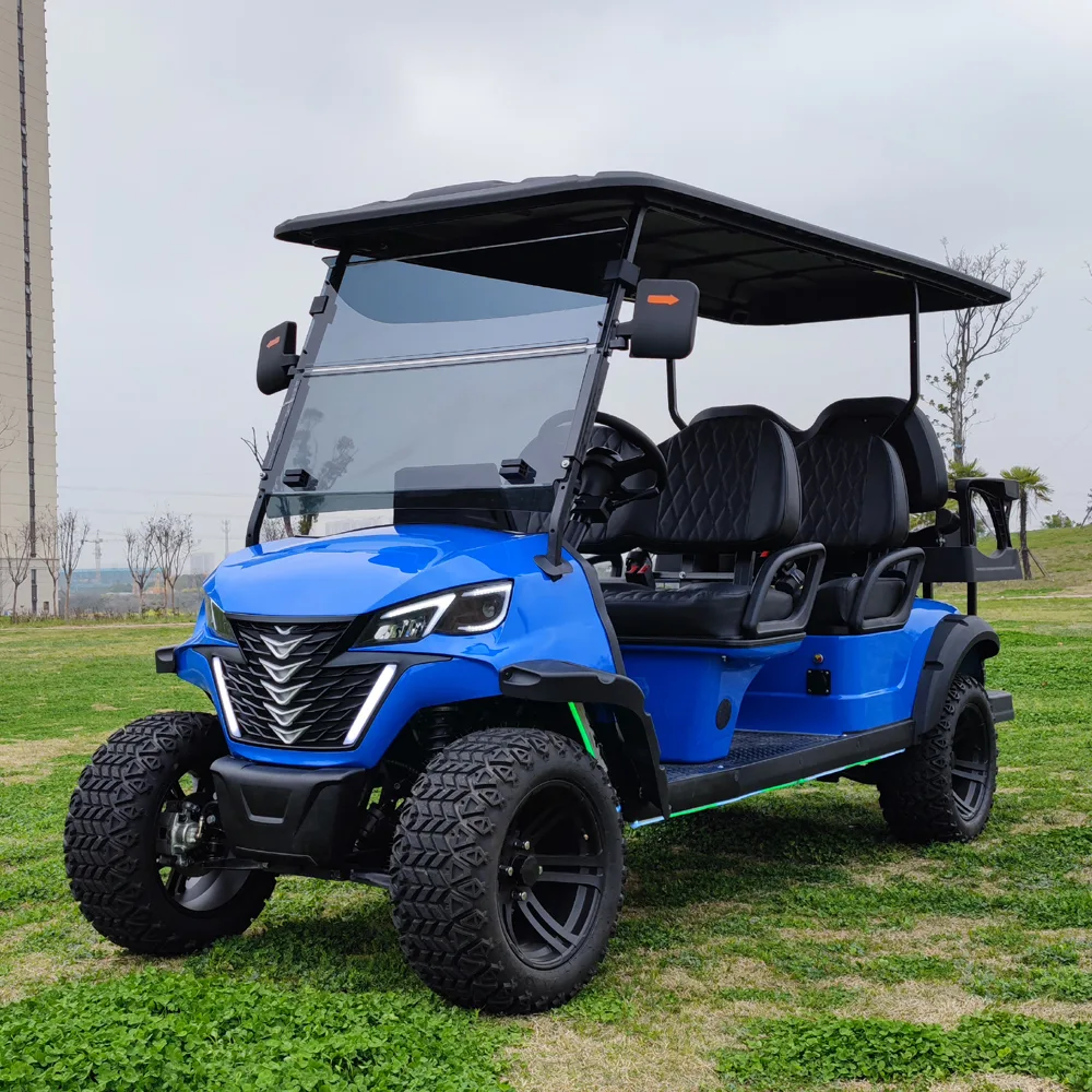 Carrinho de golfe elétrico F4GH42F — 6 lugares